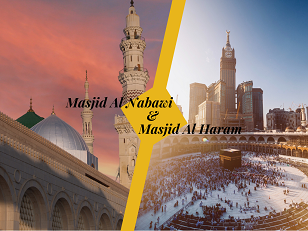 Découvrez la spiritualité des mosquées de Makkah et Médine, lieux sacrés de l'Islam. Mosquées sacrées islamiques. Mosquées sacrées islamiques
